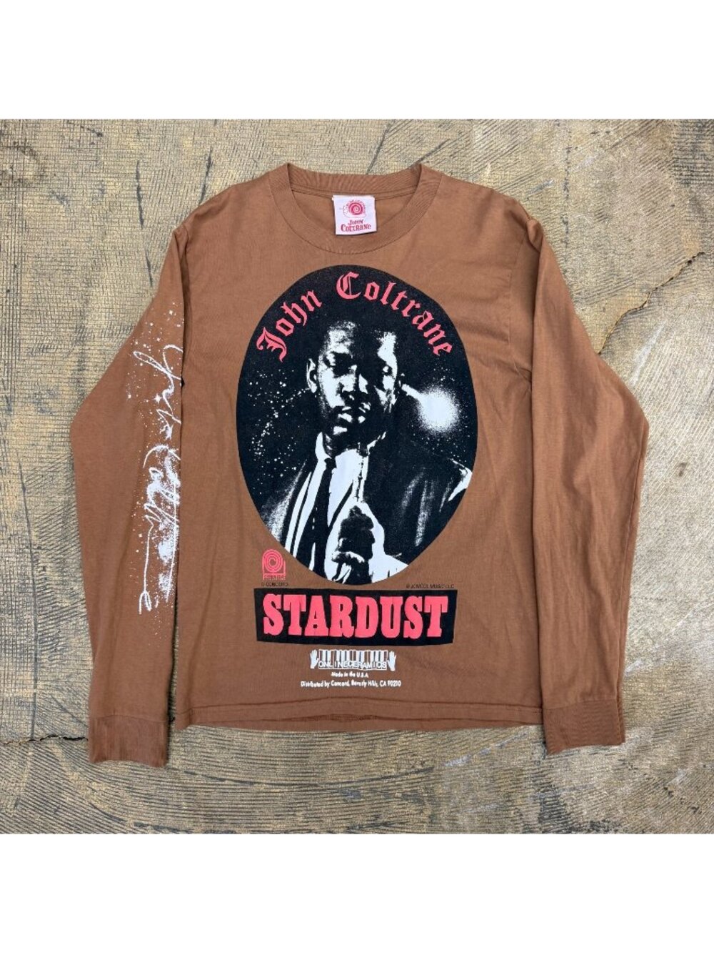 Online Ceramics x John Coltrane “Stardust” Brown L/S Shirt Small